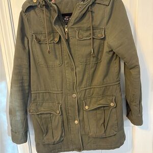 Aeropostale Olive Women's Utility Jacket
